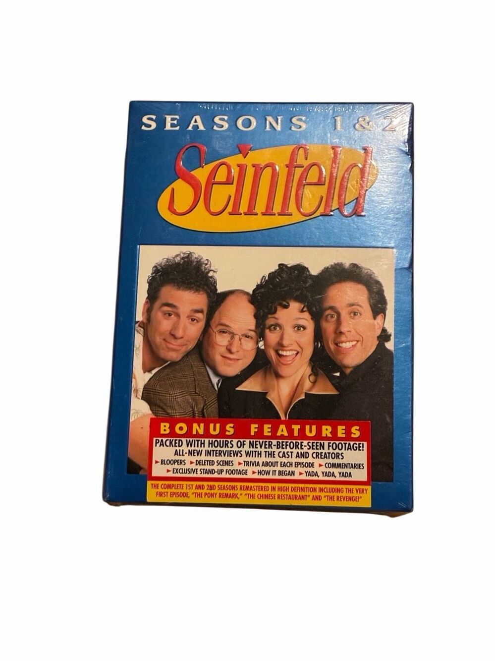 SEINFELD TV Show COMPLETE SEASONS 1 & 2